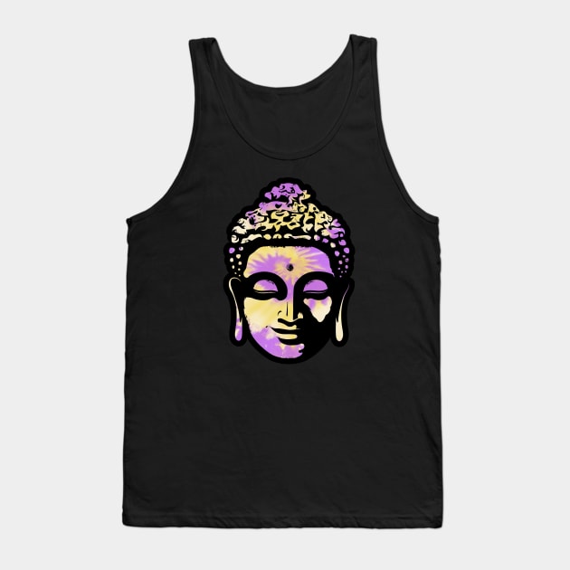 Buddha Face Tank Top by marieltoigo